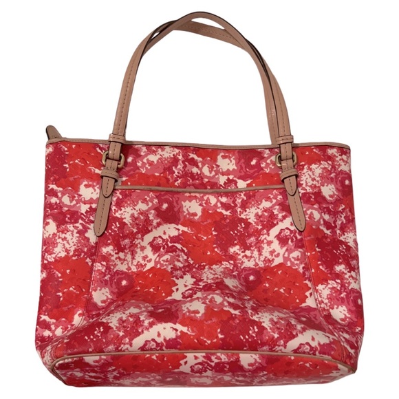 COACH • Metro Floral Tote Bag Shopper Purse - Picture 5 of 10